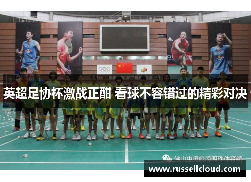 英超足协杯激战正酣 看球不容错过的精彩对决